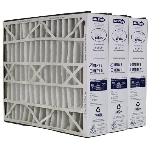 extended media air filter